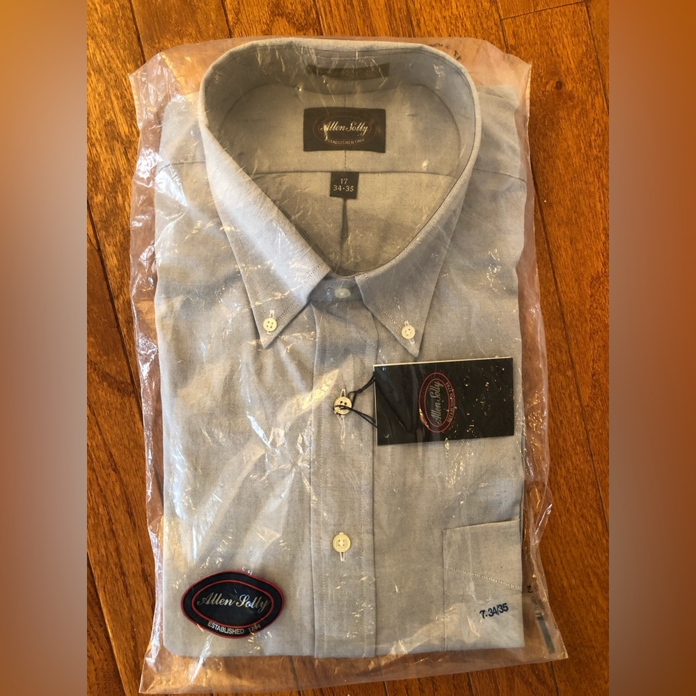 NEW men’s Allen Solly shirt 17/34-35